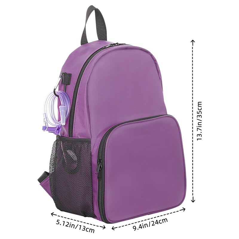 Fewener Feeding Tube Backpack for Feeding Tube G Tube J Tube GJ Tube Backpack - 13.7 Inch Gtube Feeding Backpack Modified Enteral Feeding Pump Backpack for Teenagers/Adults - Image 2